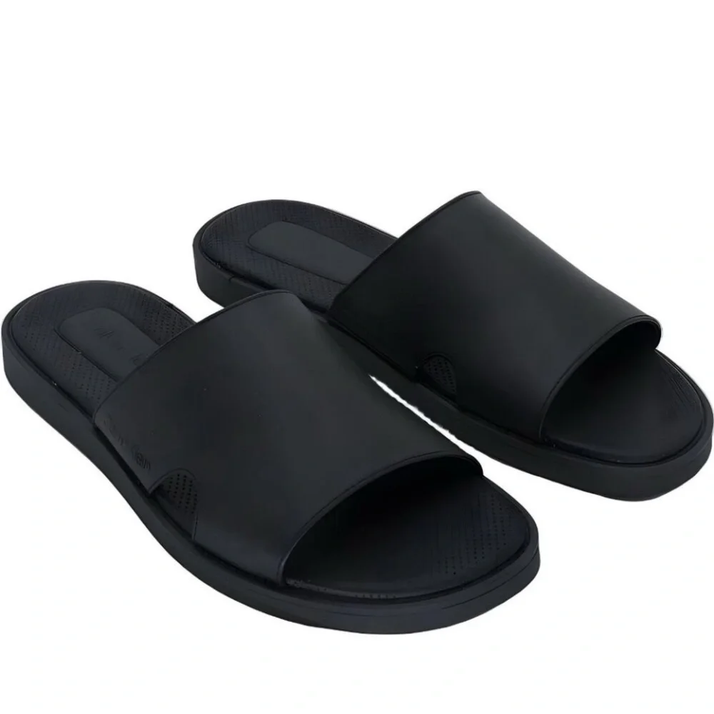 Calvin Klein Ethan Black Slip On Loafers Size 11 M